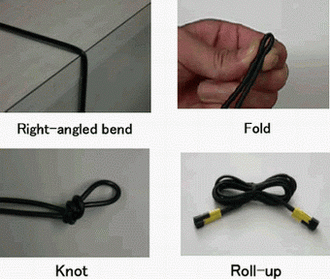 NTT Develops Optical fiber Cord that can be easily bent, folded, and tied, and enables easy connections