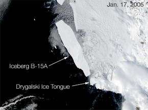 Scientists witness hundreds of cracks in the sea ice