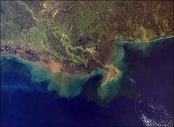 Satellites Spot Mighty Mississippi – In The Atlantic