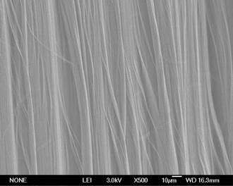 First Nano Grows Ultra-Long High Purity Aligned Carbon Nanotubes