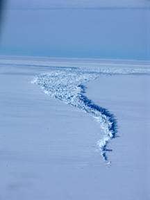 New Details About Antarctic Iceberg Detachment