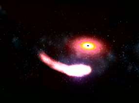 Cosmic Explosion Could Be Black Hole Swallowing Neutron Star