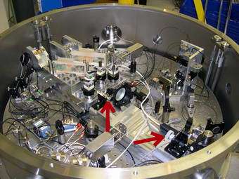This NIST vacuum chamber is used to measure millimeter distances more accurately than ever before