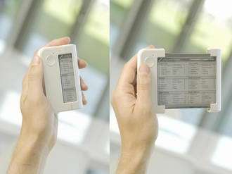 Philips unveils world's first 'Rollable Display' pocket e-Reader concept READIUS 1
