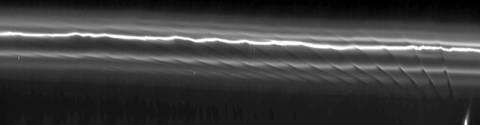 Cassini finds Prometheus a sculptor of Saturn's rings
