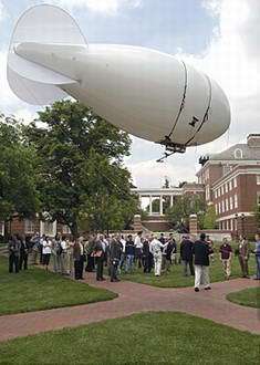 Students Steer a Blimp to Test Near Space Military Technology