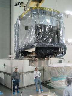 NASA's CloudSat Spacecraft Arrives at Launch Site