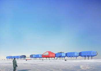 Futuristic design wins competition for new Antarctic Research Station 1