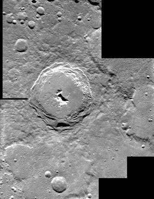 Pythagoras complex impact crater
