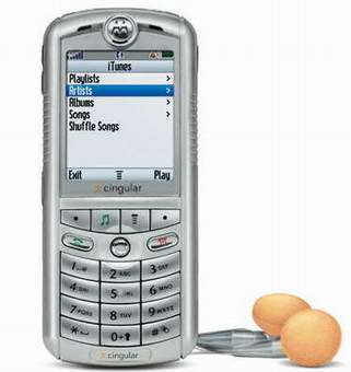 Apple, Motorola, Cingular Launch First Mobile Phone with iTunes