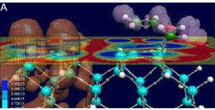 Researchers explain how organic molecules bind to semiconductor surfaces