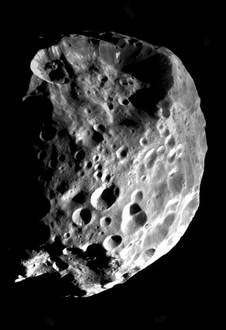 Saturn's moon Phoebe