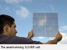 Sliver solar technology does it again