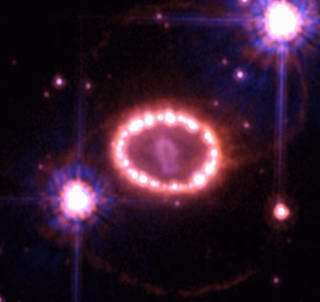 Exploding Star Left No Visible Core