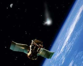 Hibernating Spacecraft Awakens for Comet Impact Mission