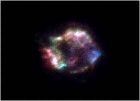 First-light image from the Swift X-ray Telescope