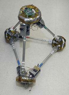 NASA Tests Shape-Shifting Robot Pyramid for Nanotech Swarms