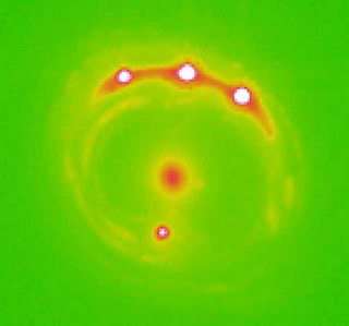 Astronomers see inside a quasar for the first time