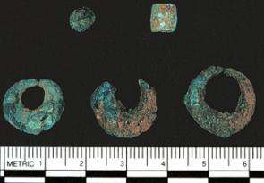 Copper artifacts from West Africa. Photo by Thomas Fenn
