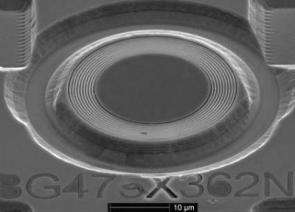 Novel nano-etched cavity makes leds 7 times brighter