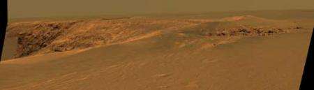 Mars Rover and Orbiter Team Examines Victoria Crater