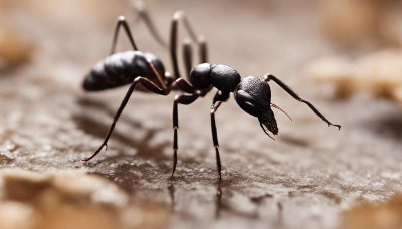 How ants find their way