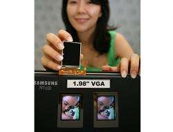 Samsung Intros First 1.98'' LCD to Achieve VGA with Amorphous Silicon