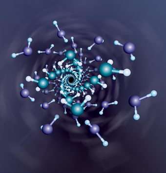 Self-Assembling Nano-Ice Discovered; Structure Resembles DNA