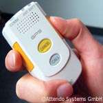 Easy to use emergency mobile device for people at risk