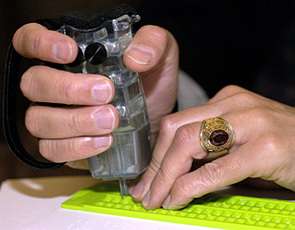 Undergraduates Devise Inexpensive Hand-held Braille Writer