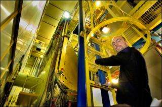 Stefan Bathe and the PHENIX detector at the Relativistic Heavy Ion Collider
