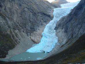Glacier in Norway