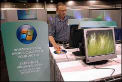 Don Lionetti demonstrates Windows Vista