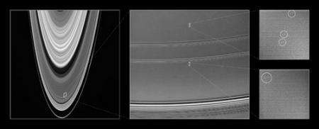 Astronomers discover evidence of moonlets in Saturn's A ring