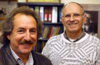 Eldred Chimowitz (left) and Yonathan Shapir (PHOTO CREDIT: University of Rochester)