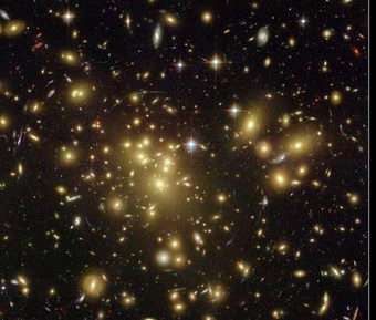 Alternative theory of gravity explains large structure formation -- without dark matter