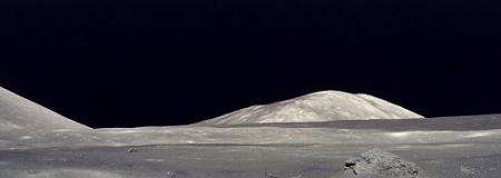 The moon--a 4 billion year old desert.