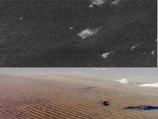 Titan's Seas Are Sand