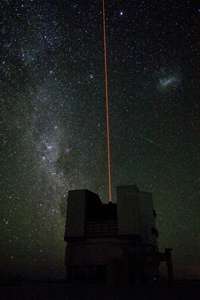 First Light for the VLT Laser Guide Star Facility
