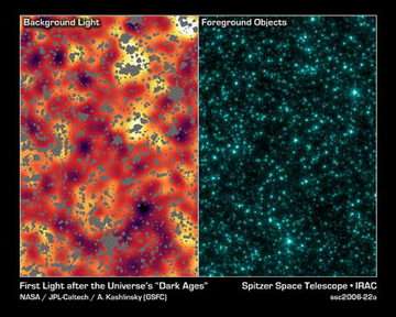 Spitzer Picks Up Glow of Universe's First Objects