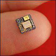 World’s smallest GPS receiver.