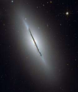 Hubble Sees Galaxy on Edge