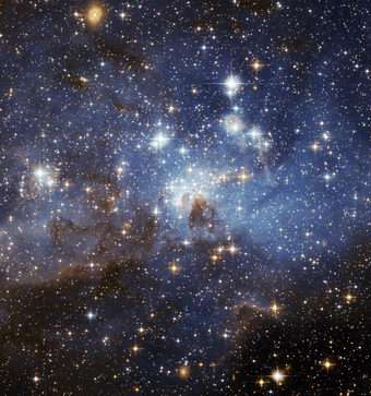 Celestial Season's Greetings from Hubble