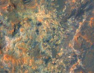 NASA Orbiter Reveals New Details of Mars, Young and Old