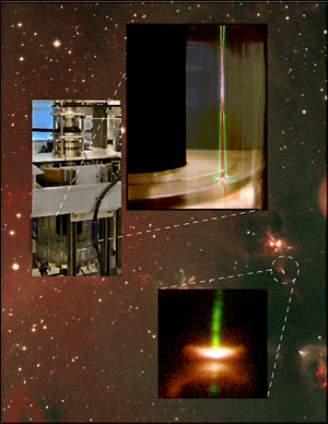 Researchers Test the Physics of Star Formation in the Lab