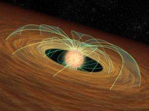 Planet-Forming Disks Might Put the Brakes on Stars