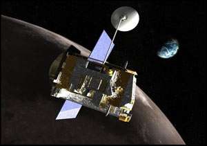 Lunar Reconnaissance Orbiter spacecraft