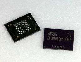 Samsung Samples World's First Eight Gigabyte Embedded Memory Cards