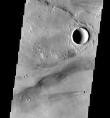Mars image marks THEMIS milestone