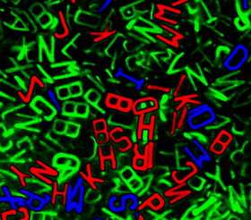 Scientists create microscopic alphabet